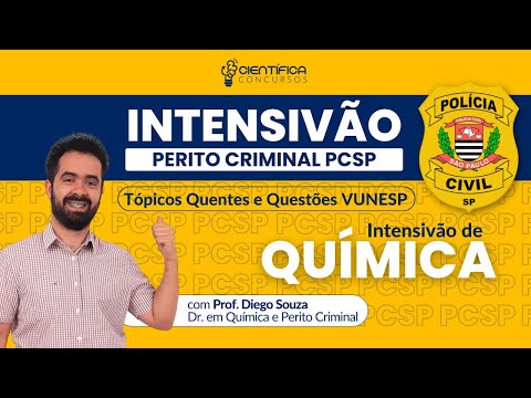 Intensivão de Química | Perito Criminal PCSP | Reta Final PCSP