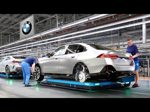 Inside BMW’s Factory Producing the New Super Advanced Electric i5