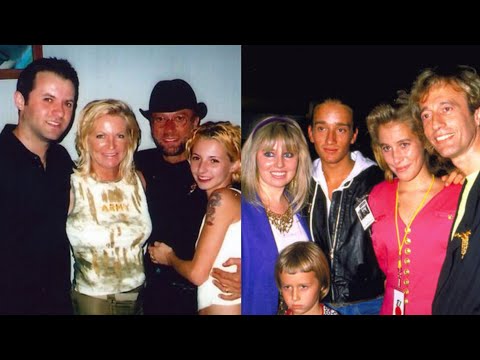 ROBIN AND MAURICE  GIBB FAMILIES