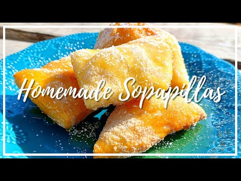 How to make HOMEMADE SOPAPILLAS | Cinnamon and Sugar Sopapillas | Super Easy Dessert Recipe