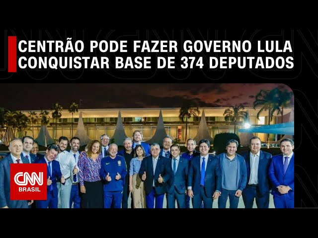 Centrão pode fazer governo Lula conquistar base de 374 deputados | CNN PRIME TIME