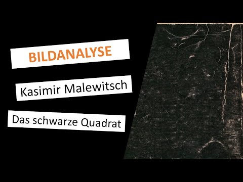 Kasimir Malewitsch - Das schwarze Quadrat - Bildanalyse