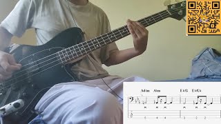 (예뻤어) You Were Beautiful - DAY6 (Bass Cover and Tab)
