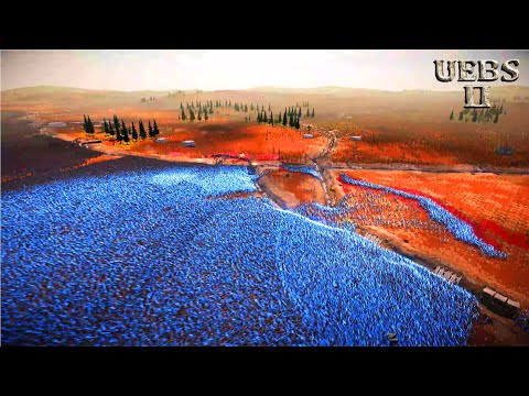 1,000,000 JEDIS, T-45s & GENERAL GRIEVOUS vs 3,000,000 NURGLE HERALDS | Battle Simulator 2 | UEBS 2