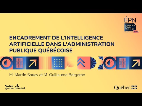 Encadrement de l’intelligence artificielle dans l’administration publique québécoise