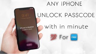 How TO UNLOCK ANY iPHONE PASSCODE BY Siri ✅