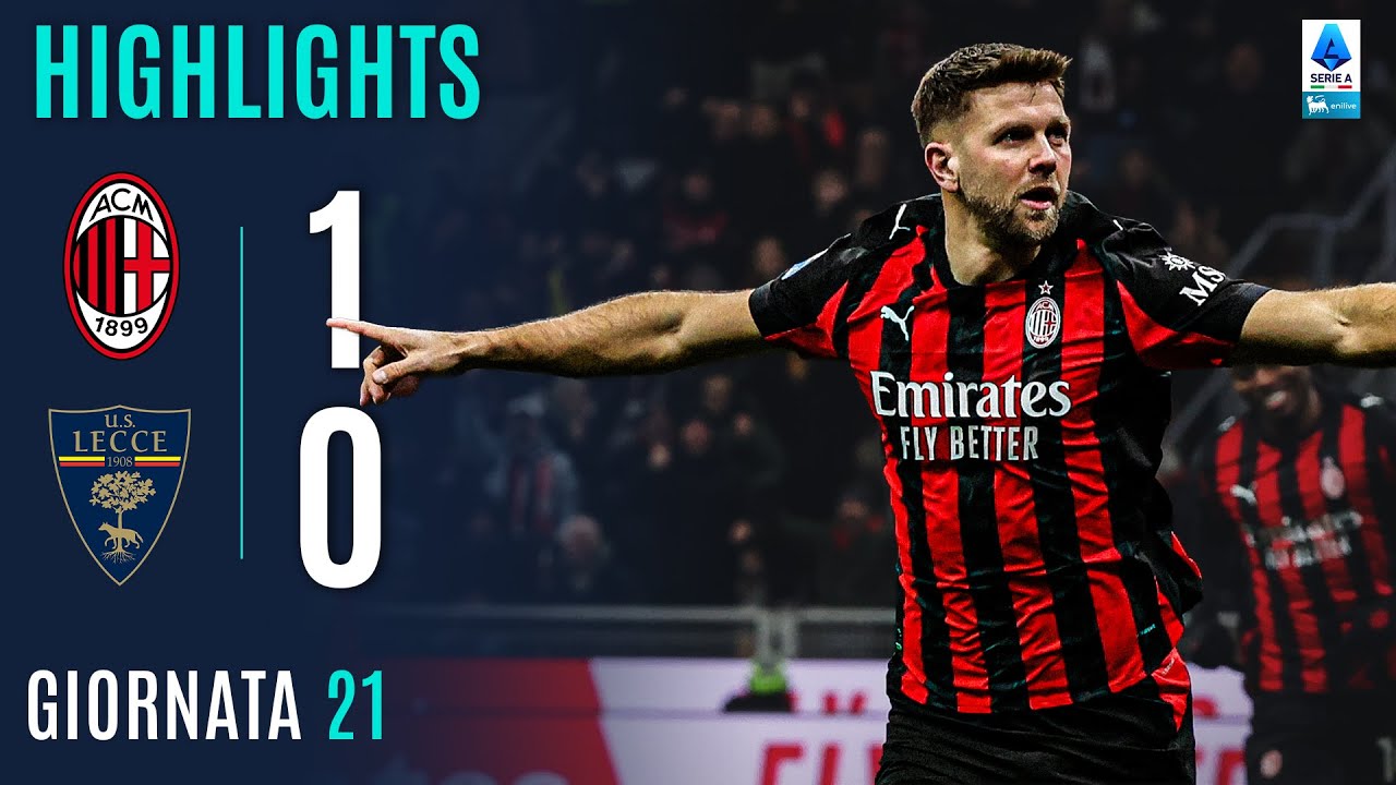 MILAN-LECCE 1-0 | HIGHLIGHTS | 21ª GIORNATA | SERIE A ENILIVE 2025/26