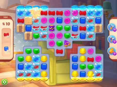 Homescapes Level 566 (by match3news.com)