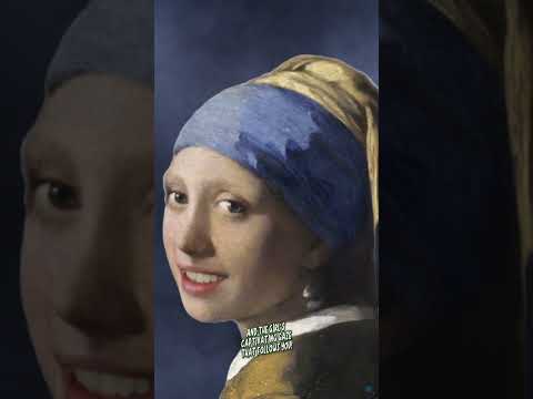 Unlocking the Dutch Mona Lisa with a Pearl Earring #art #myth  #money #dutch #Vermeer #monalisa