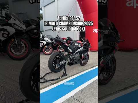 Winning Aprilia RS457 from IR moto championship 2025 🔥
