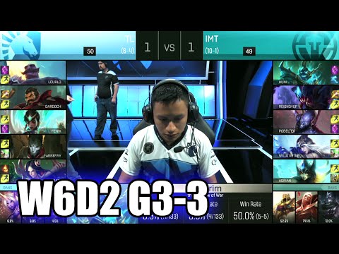 Team Liquid vs Immortals | Game 3 S6 NA LCS Summer 2016 Week 6 Day 2 | TL vs IMT G3 W6D2 1080p