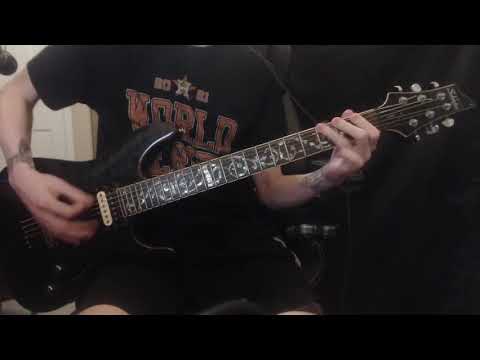 The Acacia Strain Style Metal Guitar Improv - Drop A Tuning - Schecter C1 Classic - Sub for more!