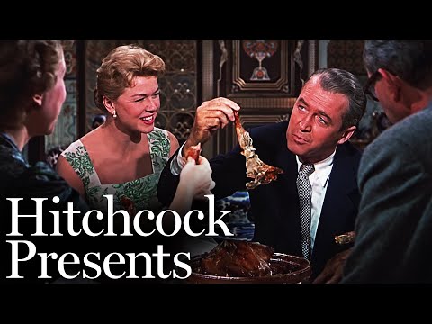 Thumbnail of the video: Moroccan Eating Etiquette - "The Man Who Knew Too Much" | Hitchcock Presents