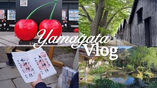 山形旅行VLOG🍒｜庄内・羽黒山・あつみ温泉をめぐる2泊3日