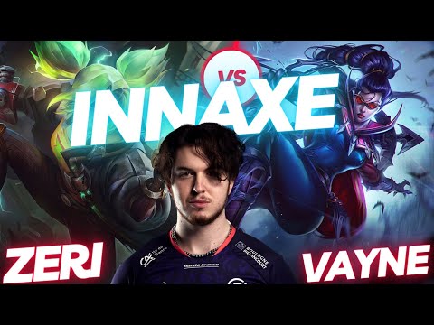 INNAXE | ZERI VS VAYNE | ADC GAMEPLAY | Patch 13.17 / Season 13 | #LeagueofLegends