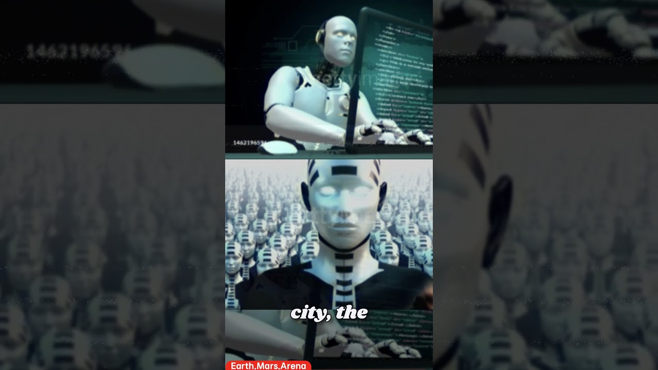 What if AI Robots Battled Zombies? | EarthMarsArena #ai #zombie #robot #battle #arena