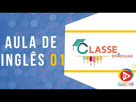 Aula de Inglês 01 - 23 Steps Brasil - TV GACC-RN