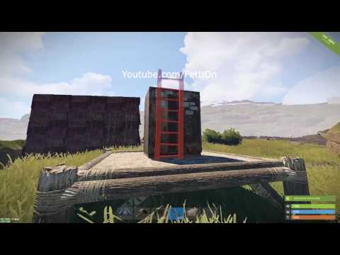 RUST. HOW TO STOP LADDER RAIDING 2017