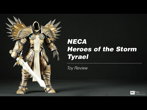 NECA Heroes of the Storm Tyrael action figure toy review
