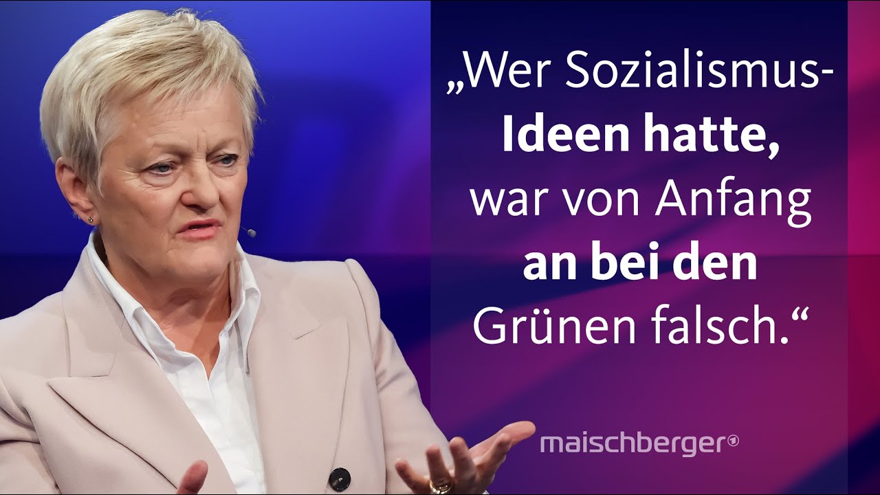 "Das, was wir tun, viel besser erklären": Renate Künast zur Neuausrichtung der Grünen | maischberger