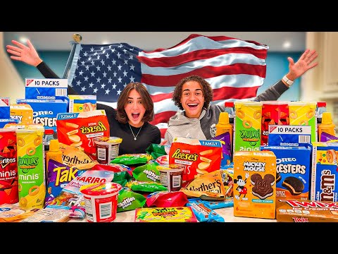 EXPERIMENTANDO COMIDAS BIZARRAS DOS ESTADOS UNIDOS !!!