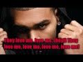 Chris Brown Feat. The Game - Love Them Girls w/Lyrics