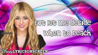Hannah Montana - Love That Lets Go ft. Billy Ray Cyrus (Lyrics Video) HD