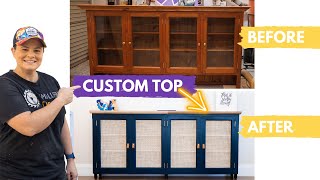 DIY | Rattan Door Upcycle for Unique and Stylish Modern Furniture