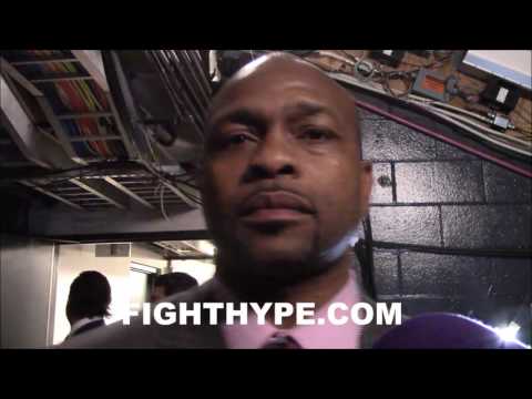 (EPIC) ROY JONES JR. REACTS TO BERNARD HOPKINS KNOCKOUT LOSS TO JOE SMITH JR.: "THAT'S THE BEST WAY"