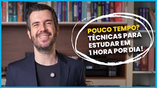 Como PASSAR em Concursos Públicos Estudando 1 Hora Por Dia!