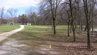 preview picture of video 'Pamperin Park Disc Golf Course Howard, WI'