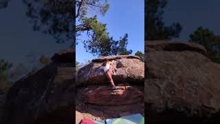 Video thumbnail of Claudicación, 6a+. Albarracín