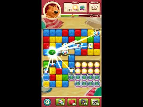 Toon Blast Level 3084 - NO BOOSTERS 🐻🐺🐱 | SKILLGAMING ✔️