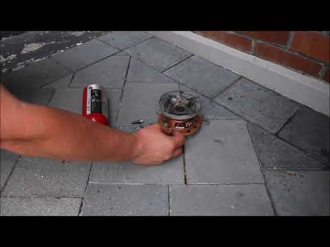 Coleman Exponent Apex ii camp stove startup demo