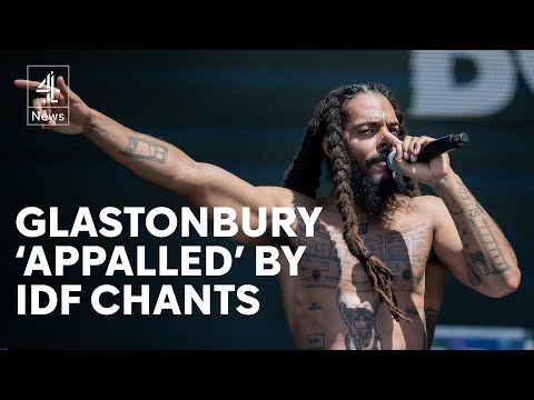Glastonbury Festival organisers 'appalled' by Bob Vylan's IDF chants