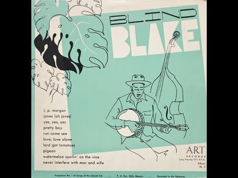 Blind Blake and the Royal Victoria Hotel Calypsos "A Group of Bahamian Songs"