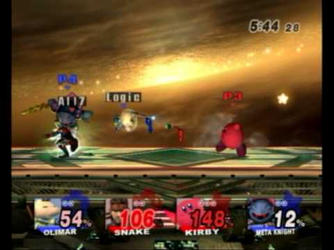 VGBC Indianapolis GF Chudat (Kirby) and Ally (Snake) vs, Logic (Olimar) and M2K (MK) 2.mpg - SSBB