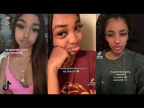 my generation going downhill, it's wiping out, meanwhile, I'm...?~TikTok compilation