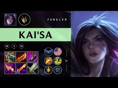 Kai'Sa Jungle vs Jarvan IV - NA Diamond Patch 25.24