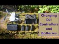 Charging DJI Controllers and Batteries