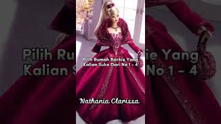 Download lagu Pilih Rumah Barbie Yang Kalian Suka #ytshorts #subscribe #fyp mp3