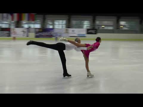 1 Vera HROUDOVA Jan LUKES Pairs Adult FS XII Puchar Lodzi Amatorow