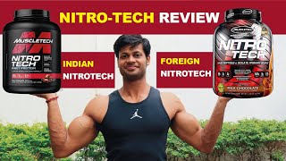 MUSCLETECH NITROTECH || INDIAN NITROTECH VS FOREIGN NITROTECH || PRODUCT REVIEW WITH LAB TEST REPORT