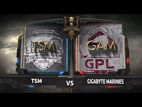 TSM vs GAM Highlights Game 4 MSI 2017 Play In Round 4 Team Solo Mid vs Gigabyte Marines by Bananavn