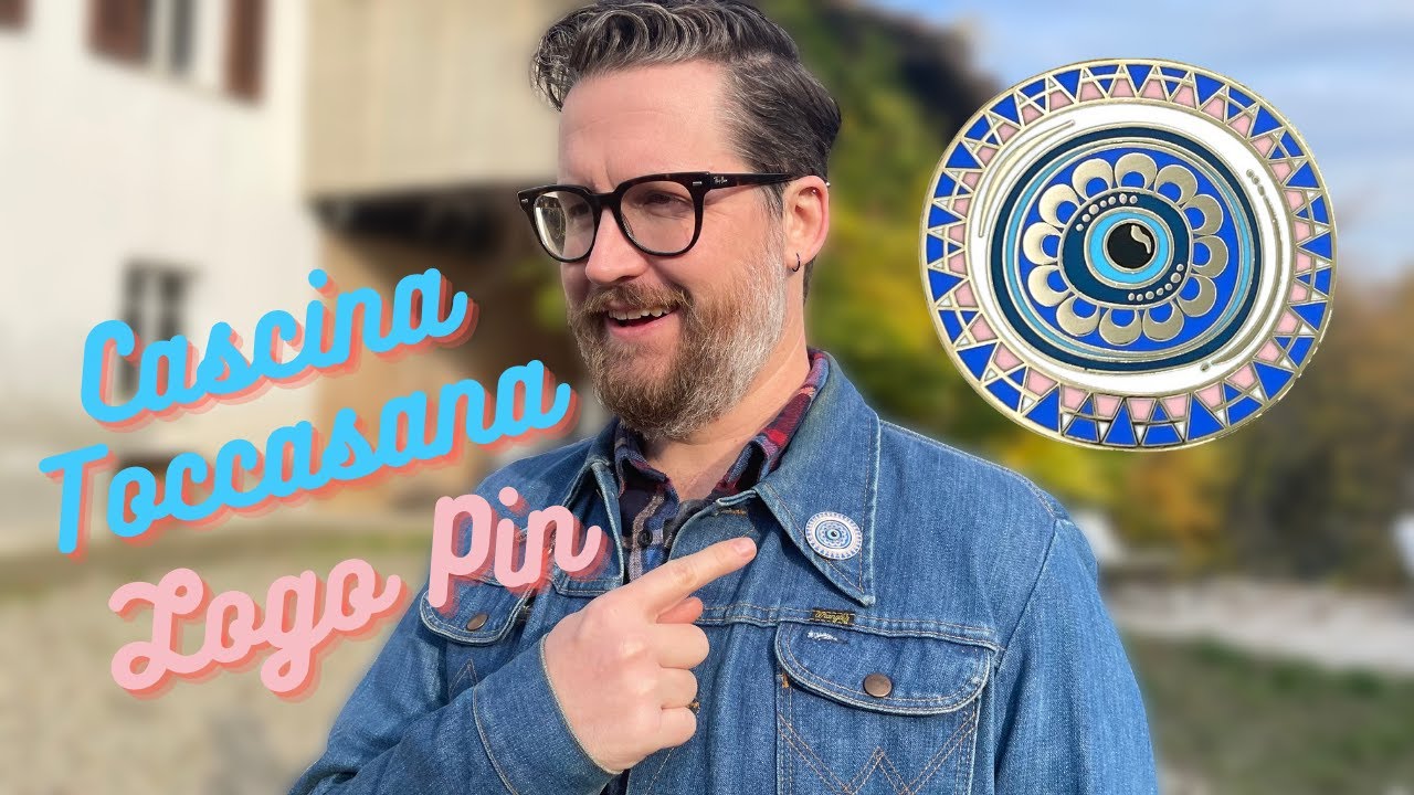 Cascina Toccasana Logo Pin - Design Elements