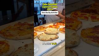 Cabo Still Canceled: Cocktails, Pizza & People Watching on Carnival Firenze 🍕🍹#cruiseship #travel