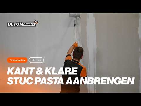 Hoe breng je Kant & Klare Stucpasta aan?
