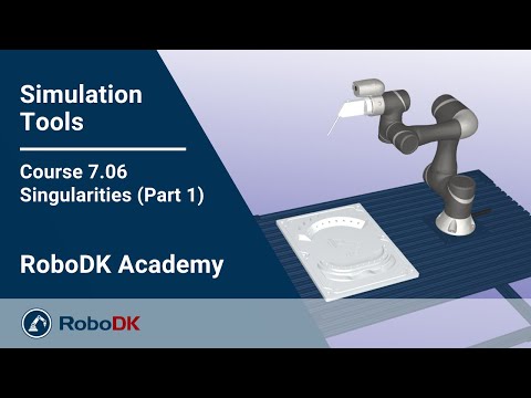 Singularities (Part 1) - Course 7.06 - RoboDK Academy