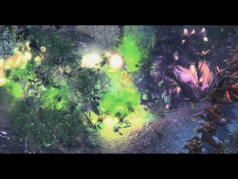 GSL Champ! Cure 🇰🇷 (T) vs Solar 🇰🇷 (Z) on 2000 Atmospheres - StarCraft 2 - 2022