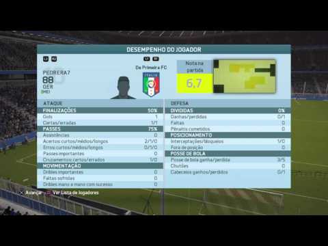 Karkara FC 1 x 1 De Primeira FC 33a rodada estatísticas